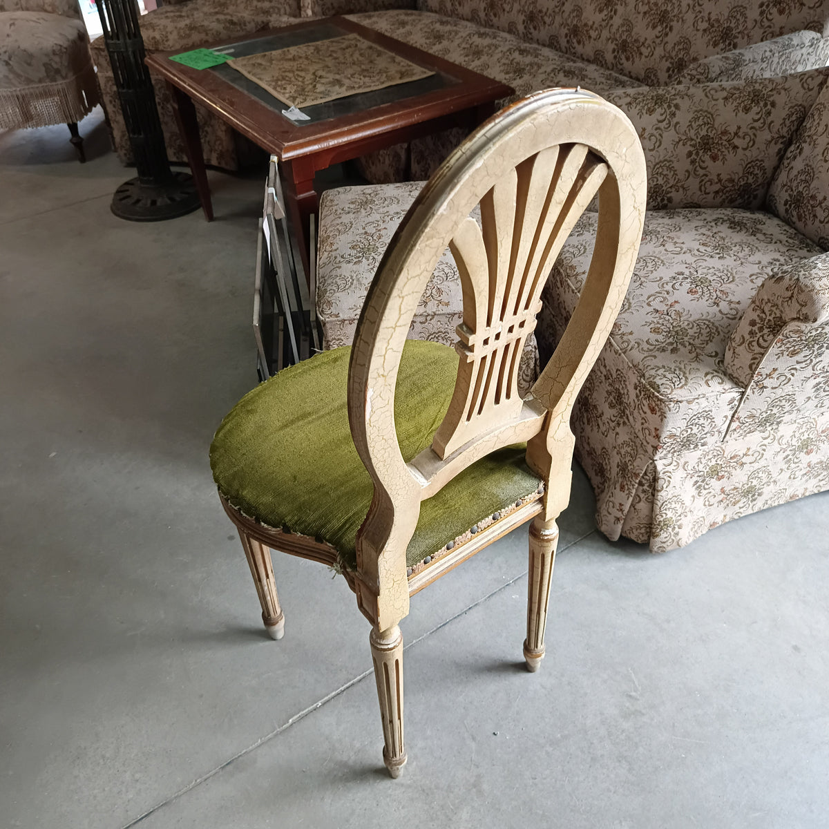 Sedia* Legno/velluto St. Luigi Xvi