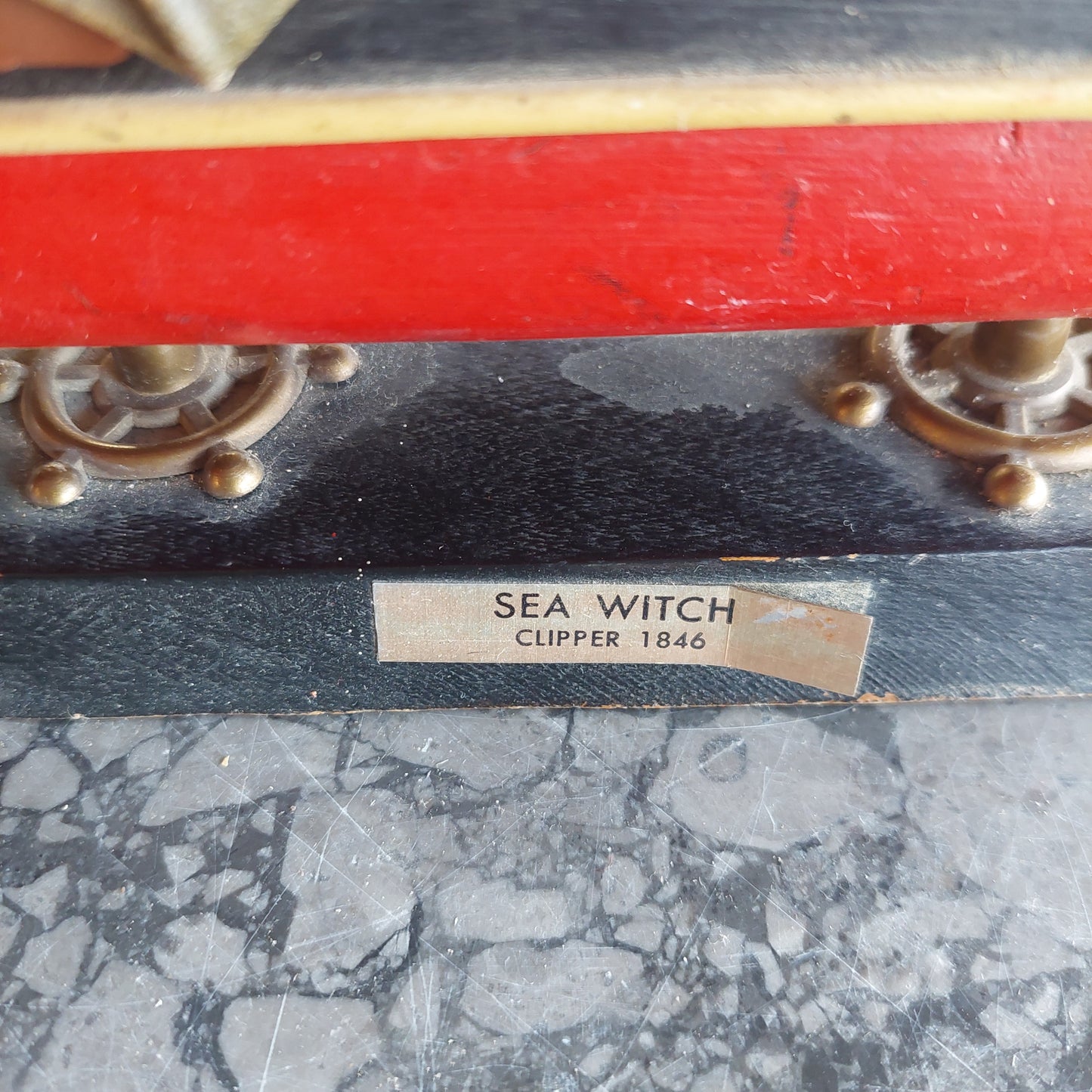 Modellino Veliero Vintage Nave Sea Witch