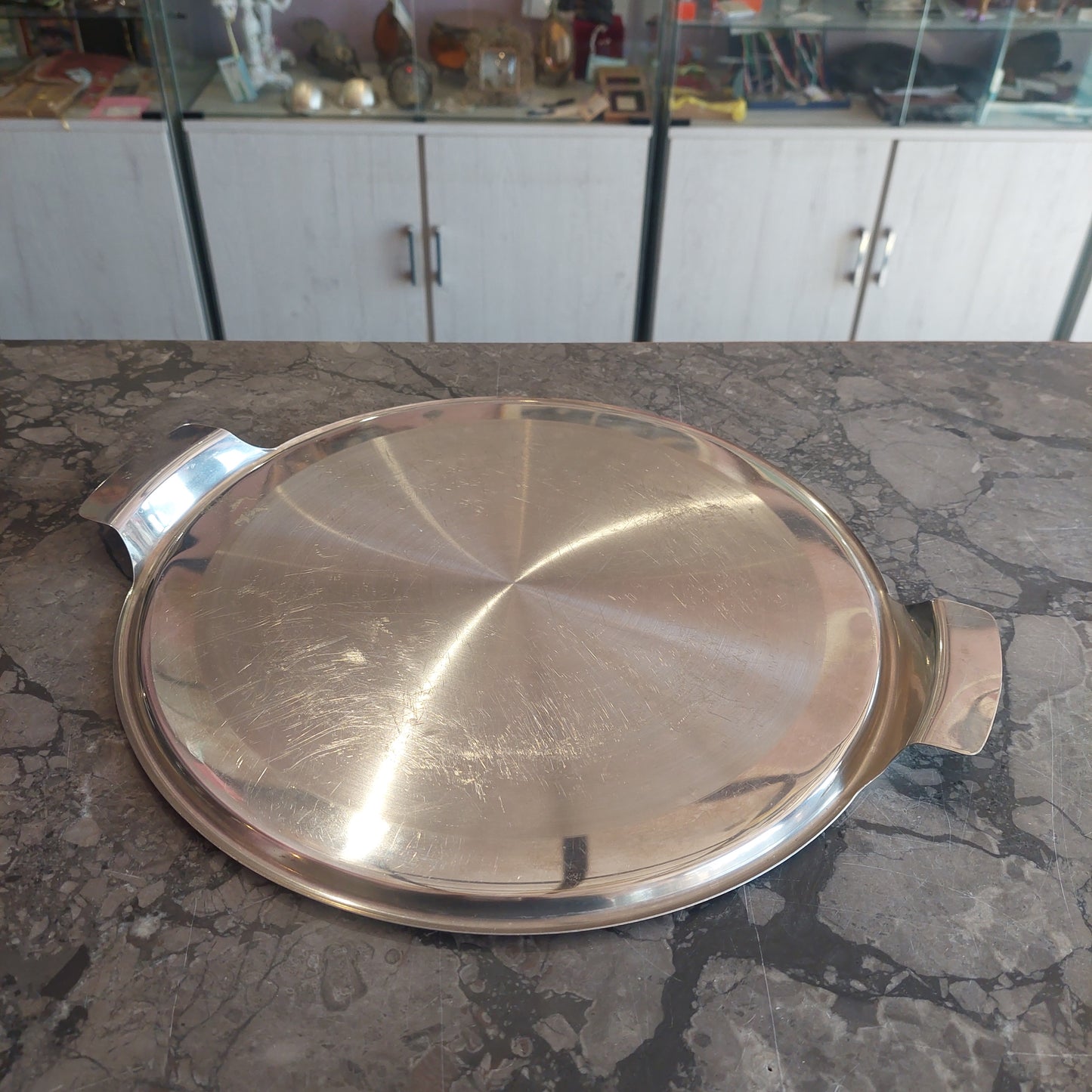 Vassoio * Acciaio Amc Classic Con Manici Cm37x31