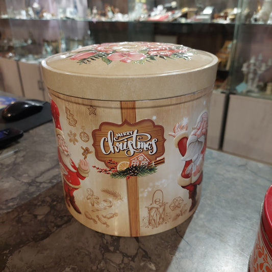 Scatola Di Latta Merry Christmas