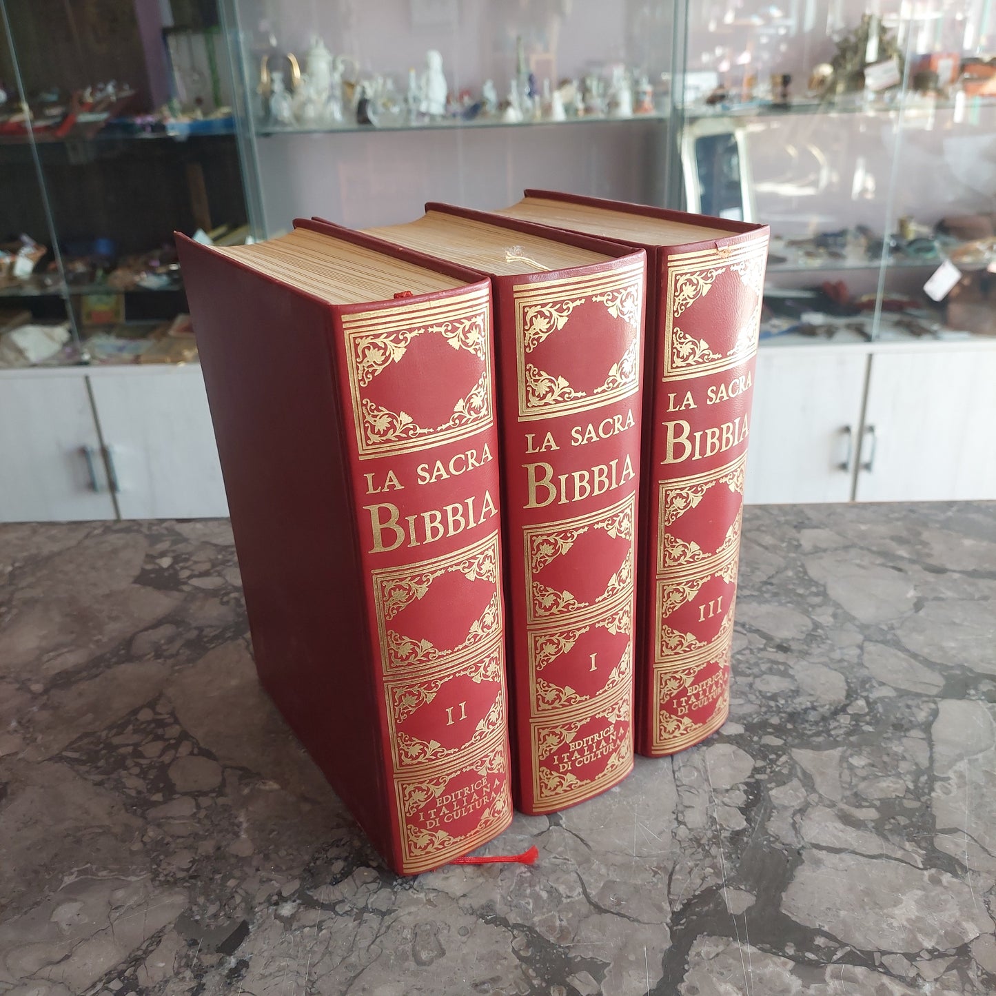 L/la Sacra Bibbia, Ed. Italiana Di Cultura, 1967 (3 Voll.)