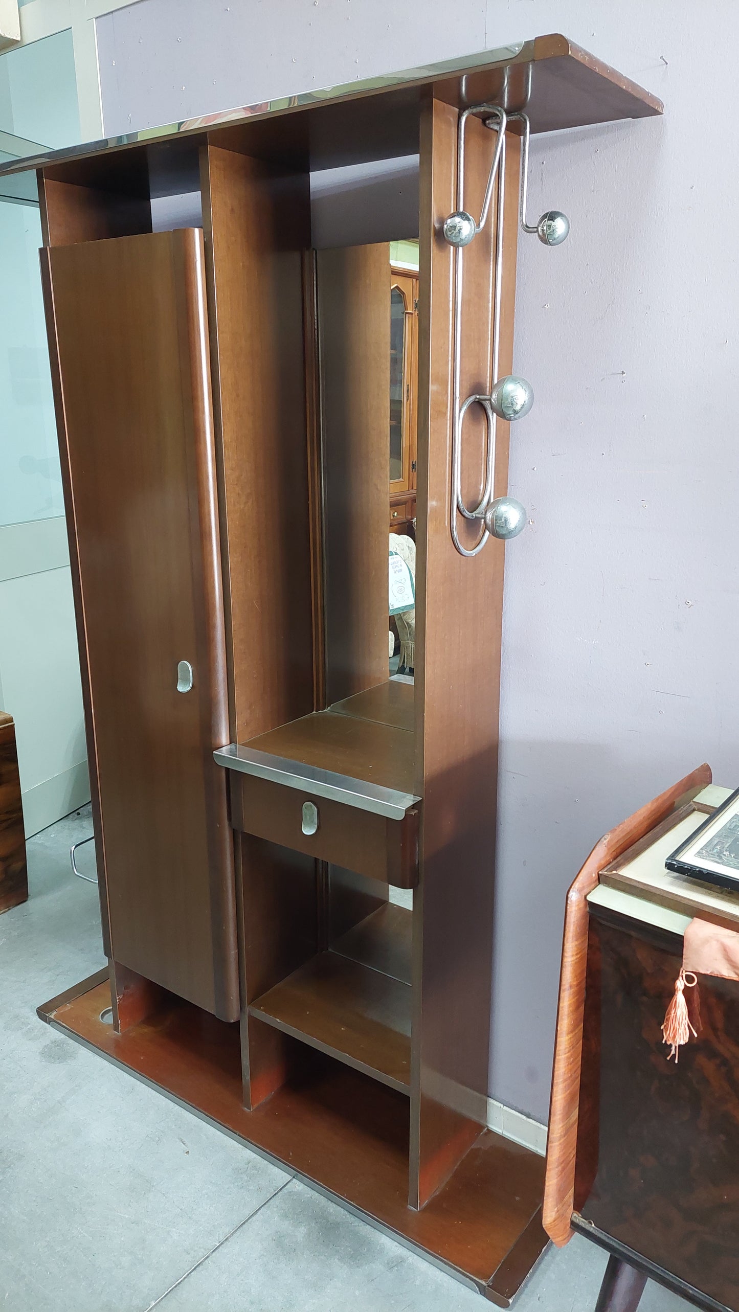 Entratina* Appendiabiti Vintage Anni 70/80 Cm125x30x180