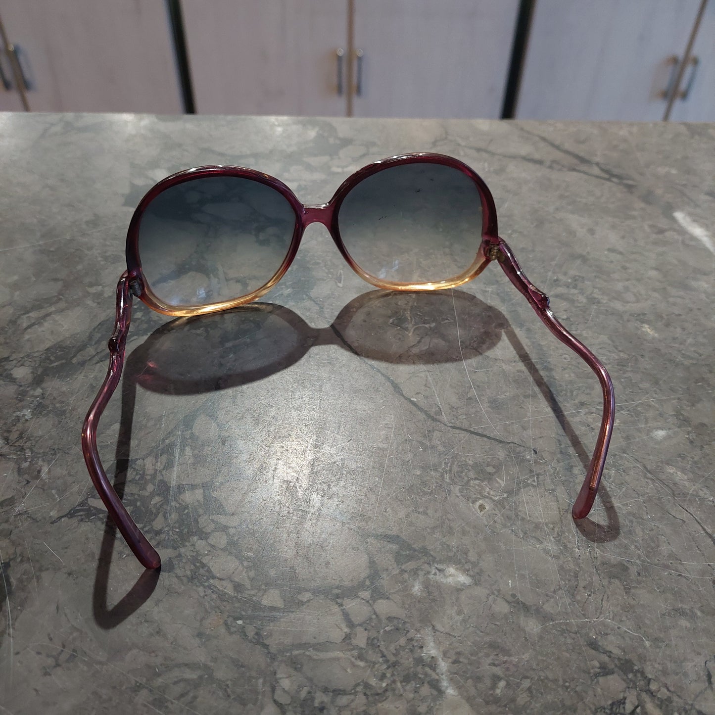 Occhiali Da Sole Vintage Safilo Viola