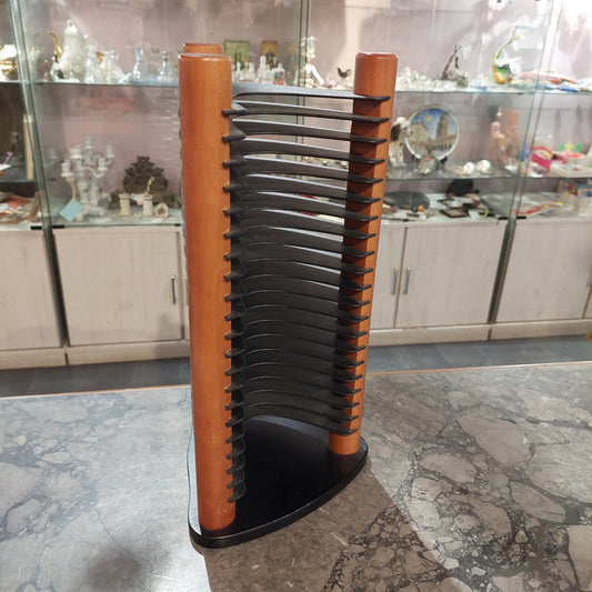 Portacd Legno/plastica Frutti Della Natura