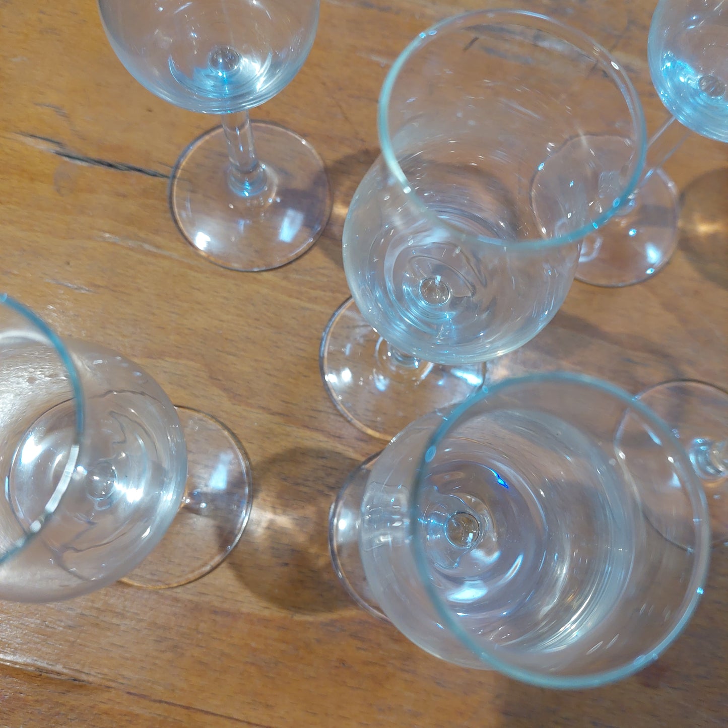 Set/6 Bicchierini Vetro Liquore "tulipano"