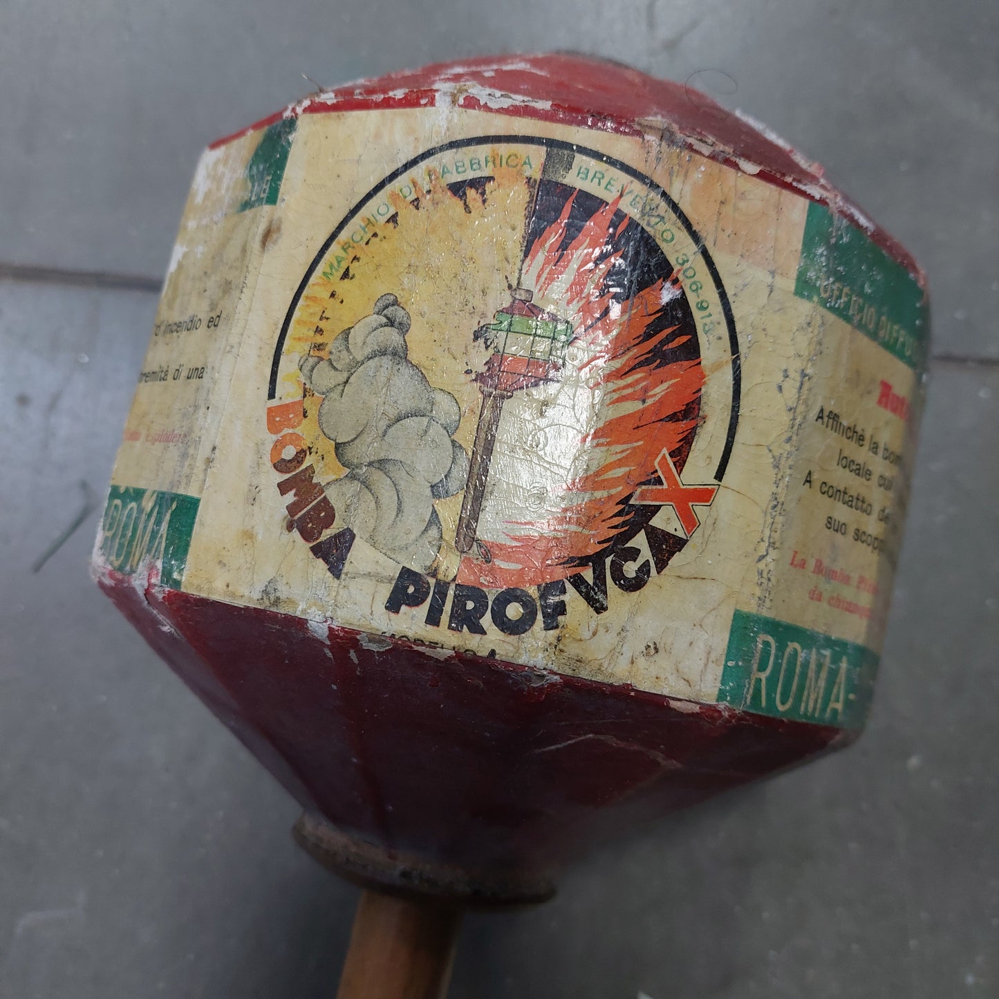 Bomba Pirofuga Anni 30
