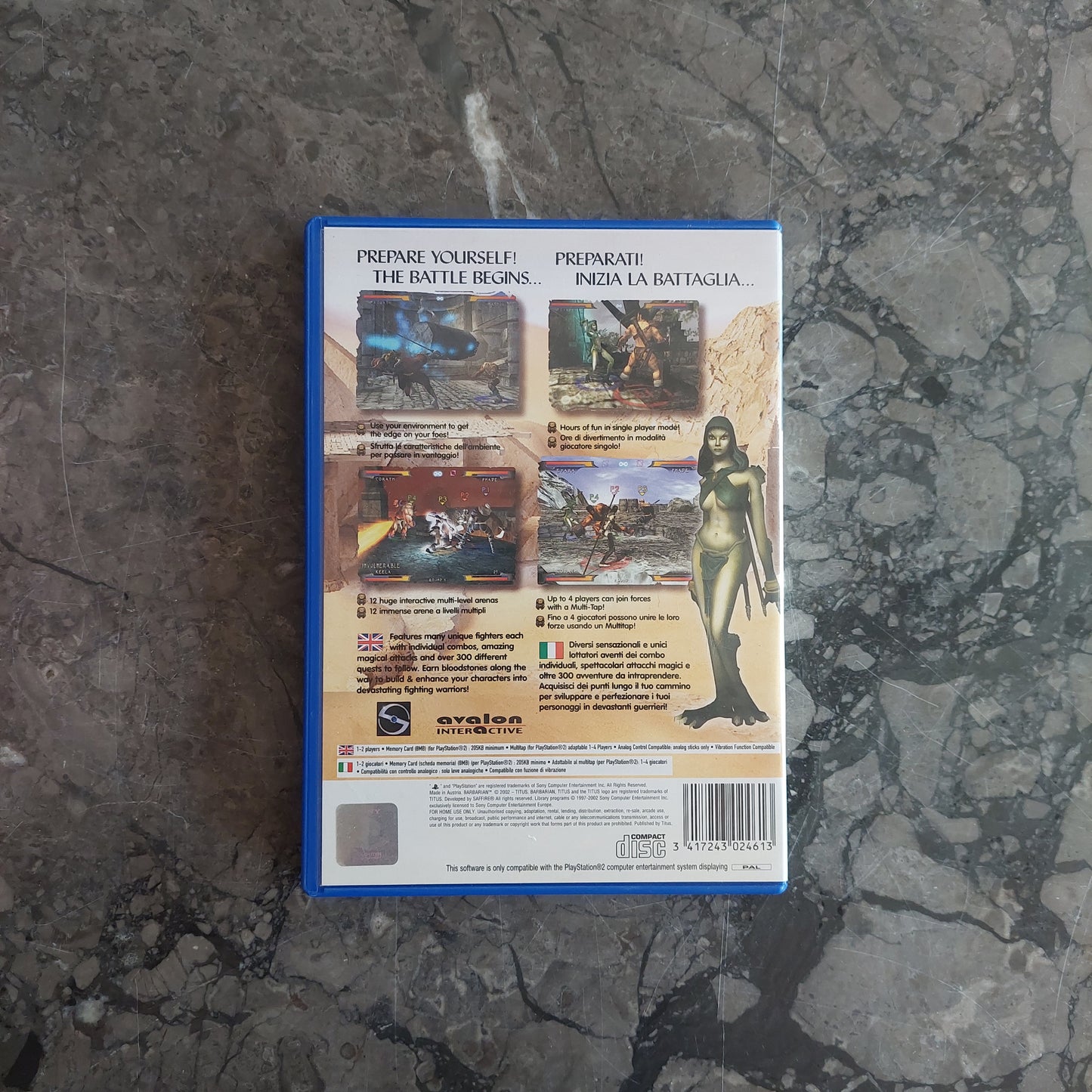Barbarian (ps2)