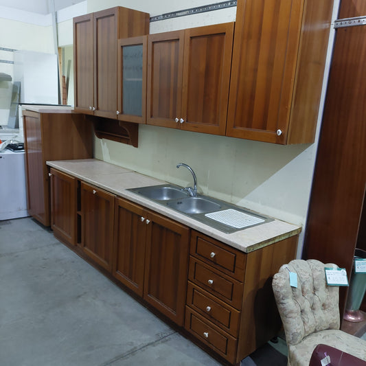 Cucina* Lineare Legno Cm284+60cm Colonna