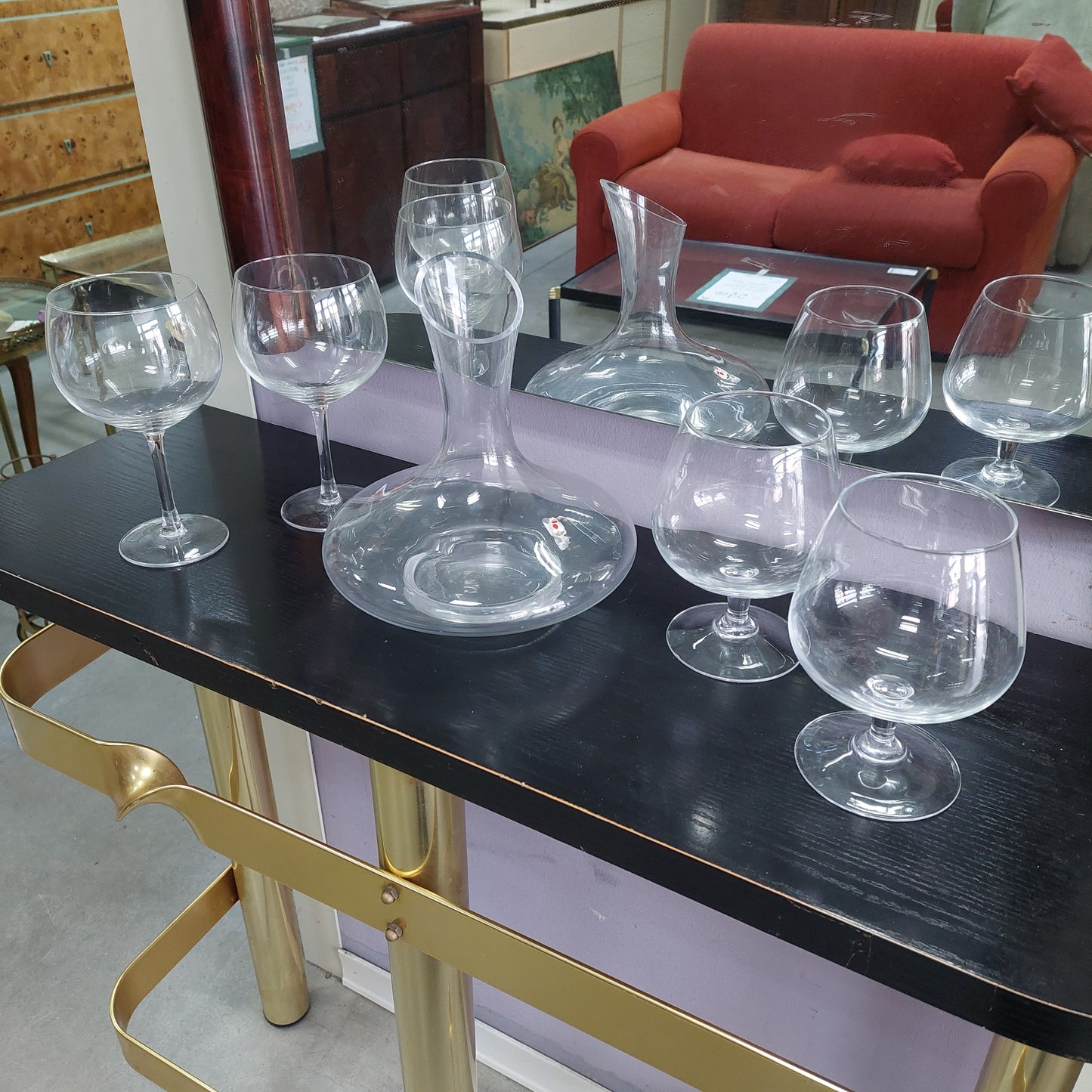 Set/5 Pz Degustazione Vino Cristallo