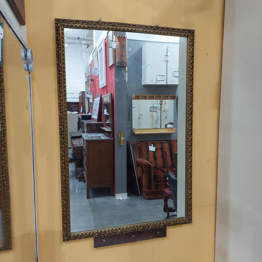 Specchio In Legno Color Oro Cm80x120h