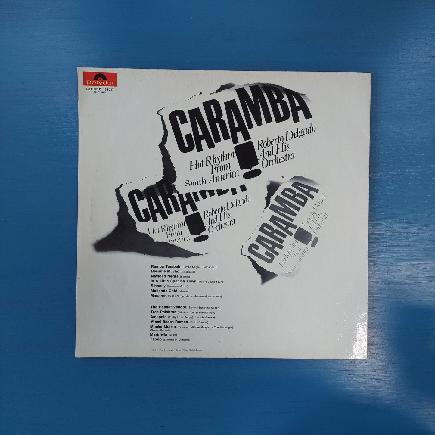 Roberto Delgado And His Orchestra – Caramba!