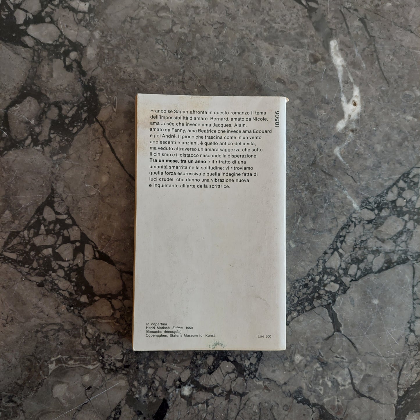 Tra Un Mese, Tra Un Anno - F. Sagan