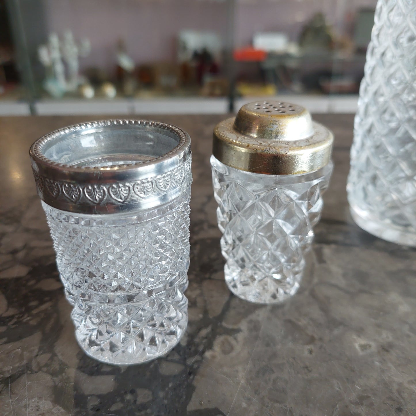 Set Da Tavola Vetro 5 Pz Vintage
