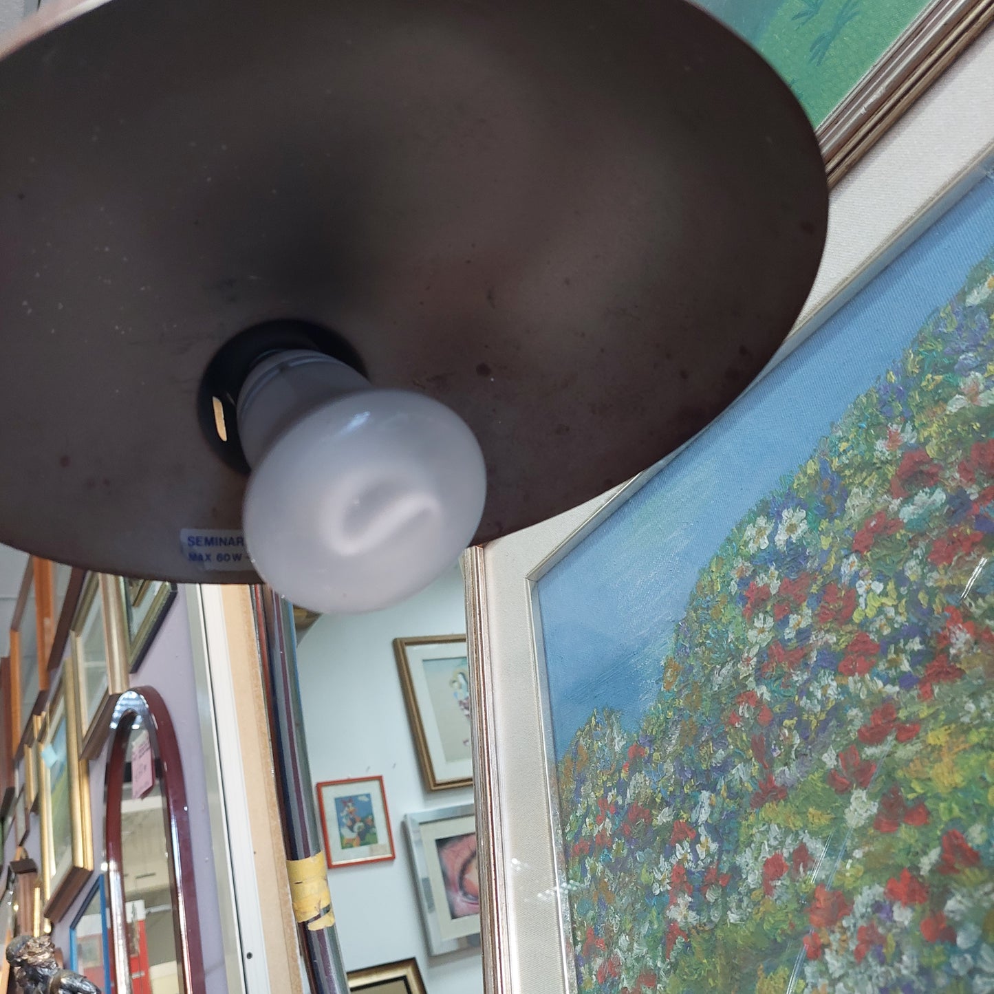 Lampada * Da Tavolo Gs Lumisol Seminara Torino Vintage