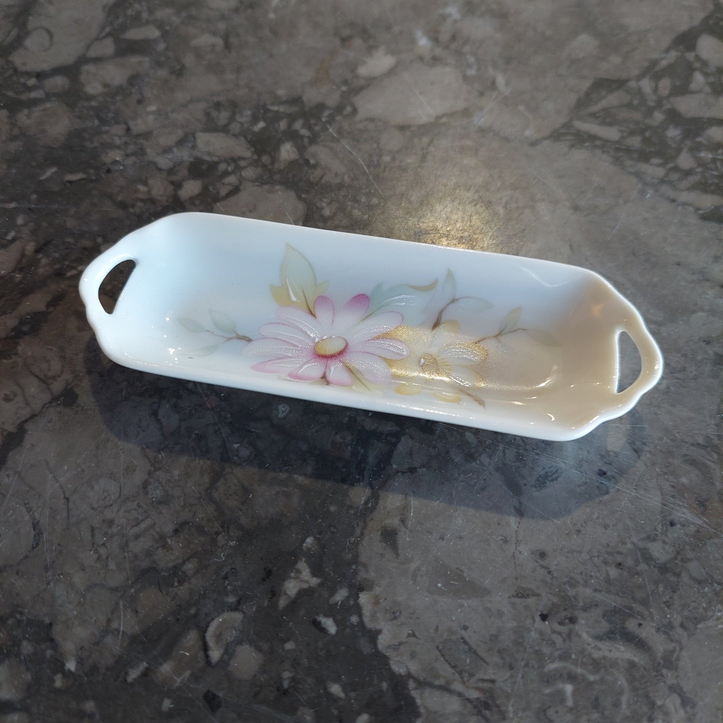 Piattino Fiori Porcelain D'art Limoges France