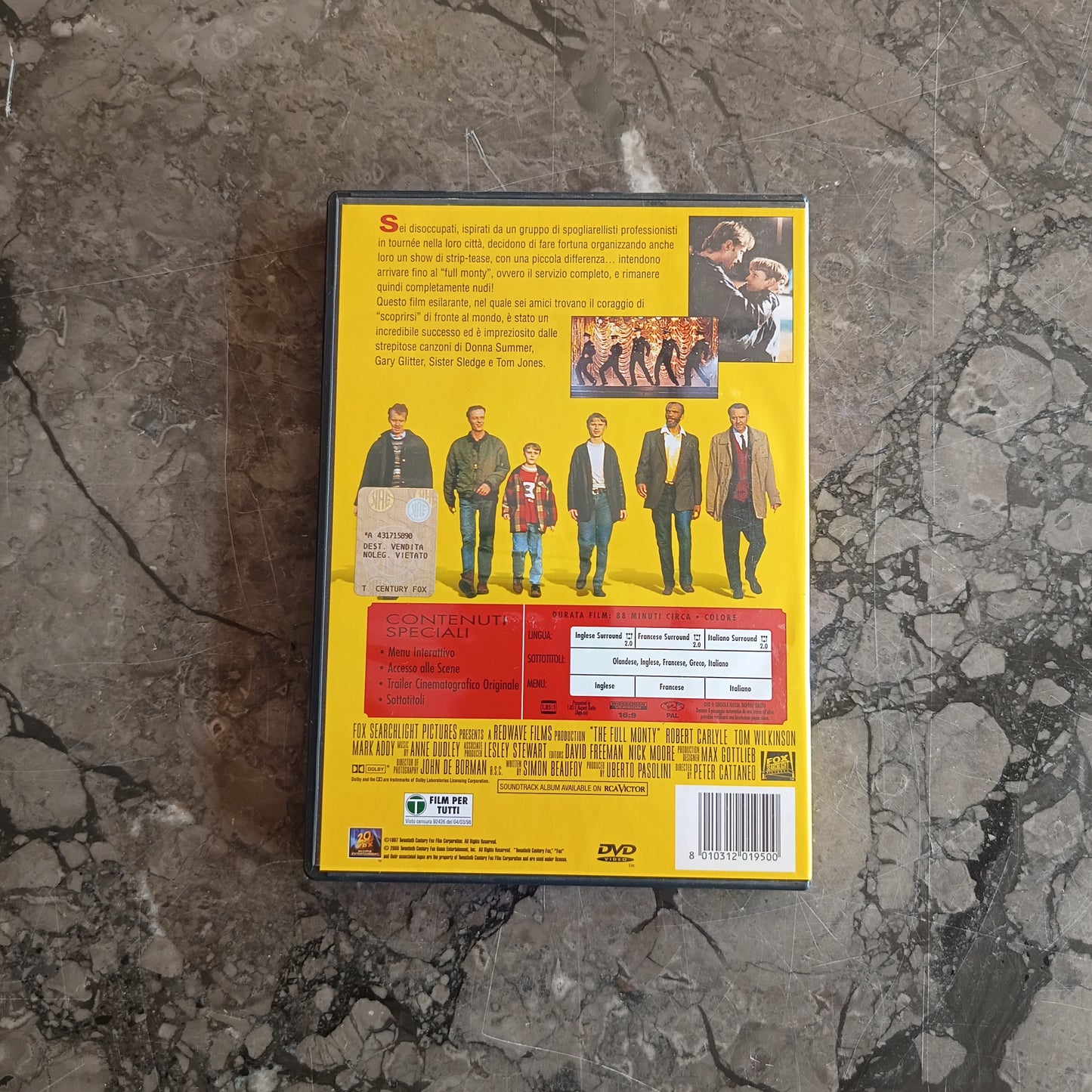 Dvd/full Monty