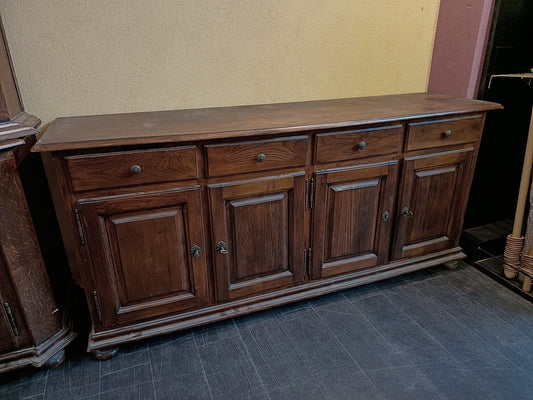 Sparecchiatavola Legno Arte Povera 4/c 4/s Cm196x50x90h