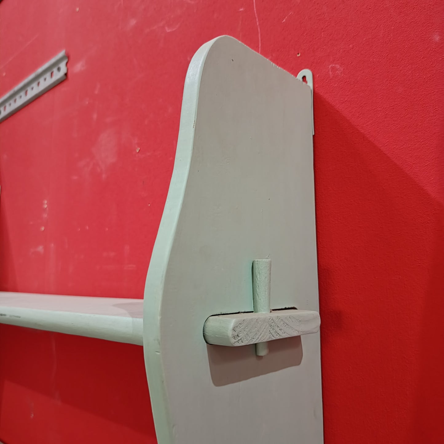 Piattaia Legno Verde 2/ripiani Cm73x16x52h