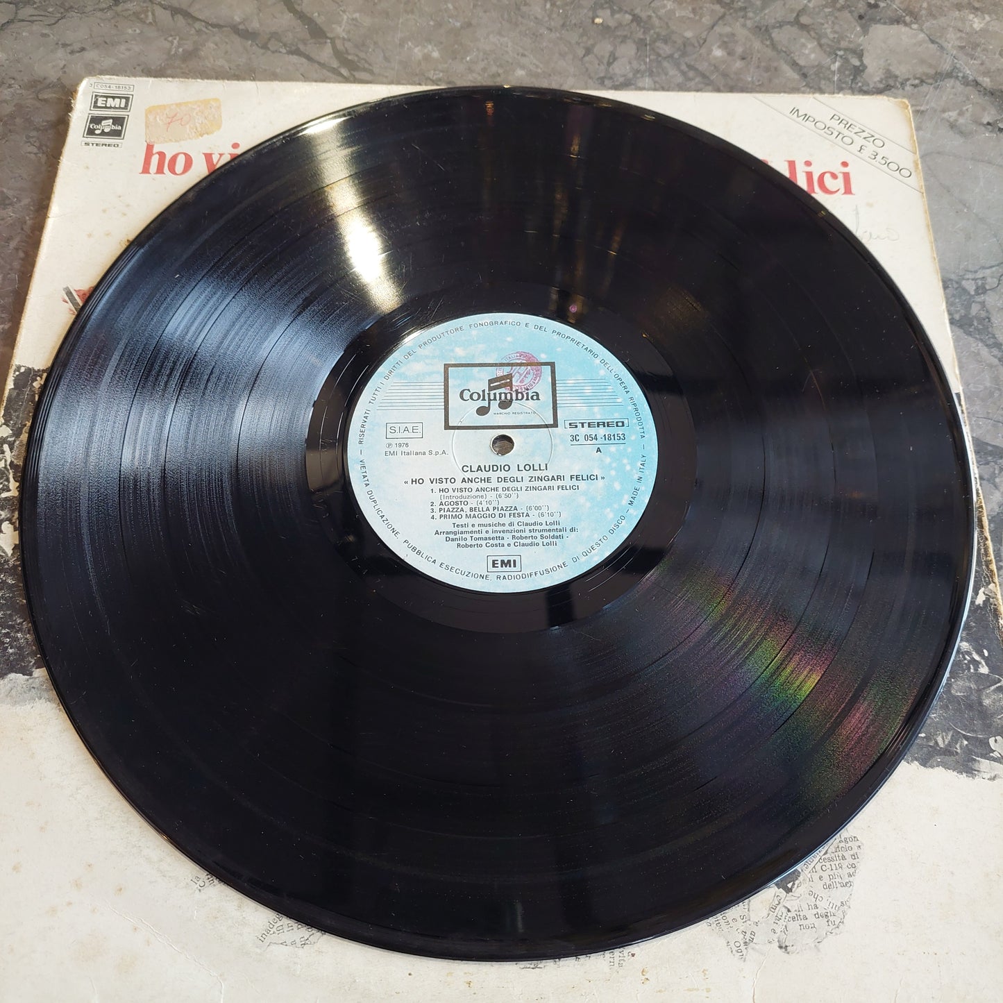 V/ho Visto Anche Degli Zingari Felici - Claudio Lolli (lp)*