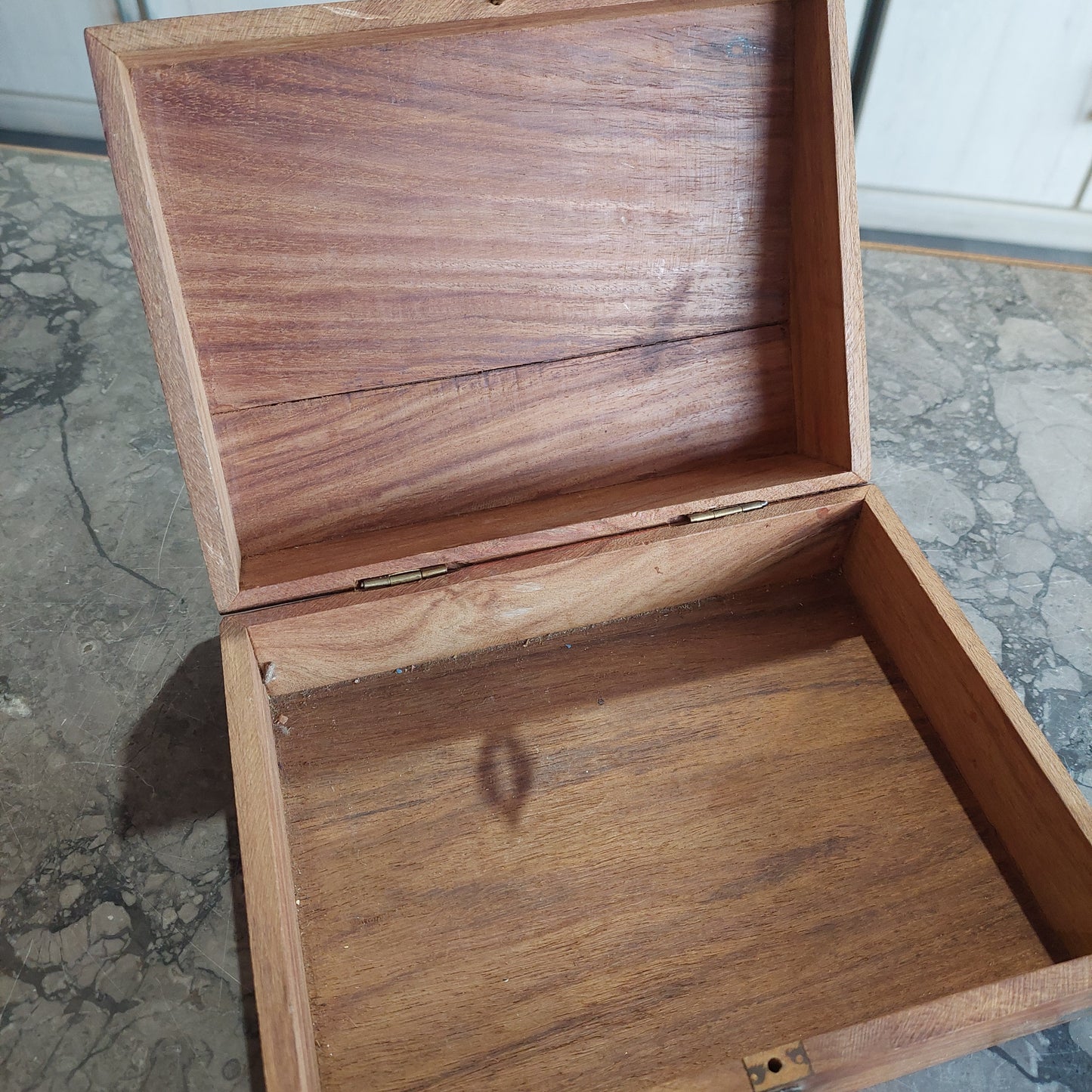Scatola * Portagioie Legno Ottone