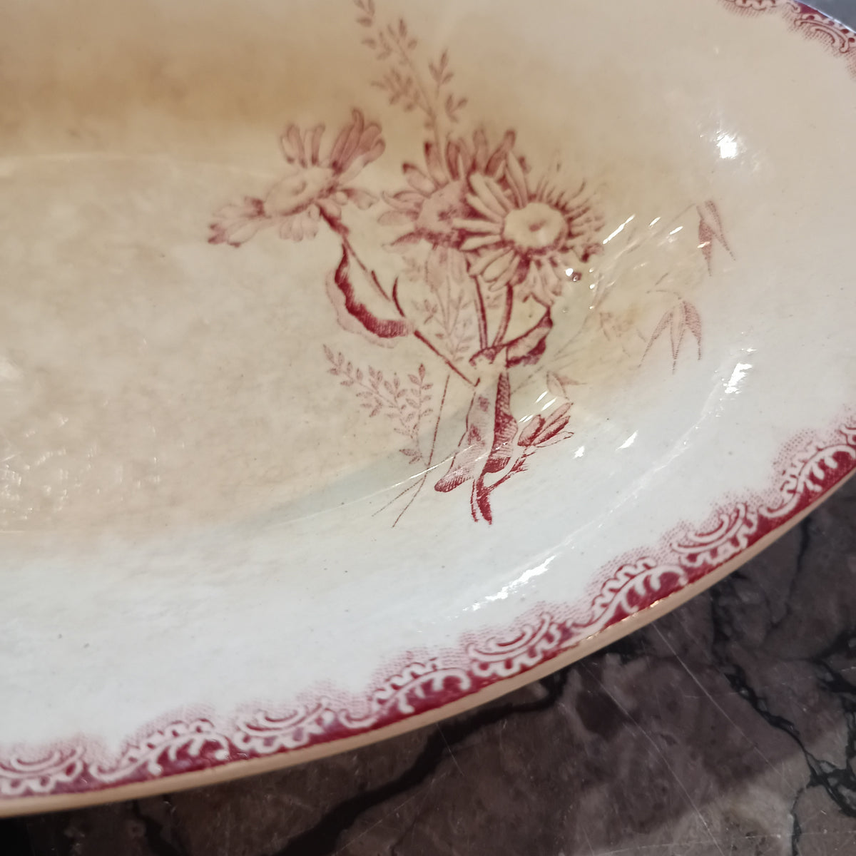 Piatto Ovale Vintage H. B. & Cie