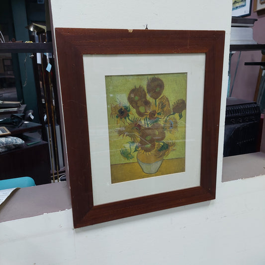 Quadro* Stampa I Girasoli Van Gogh Cm47x54