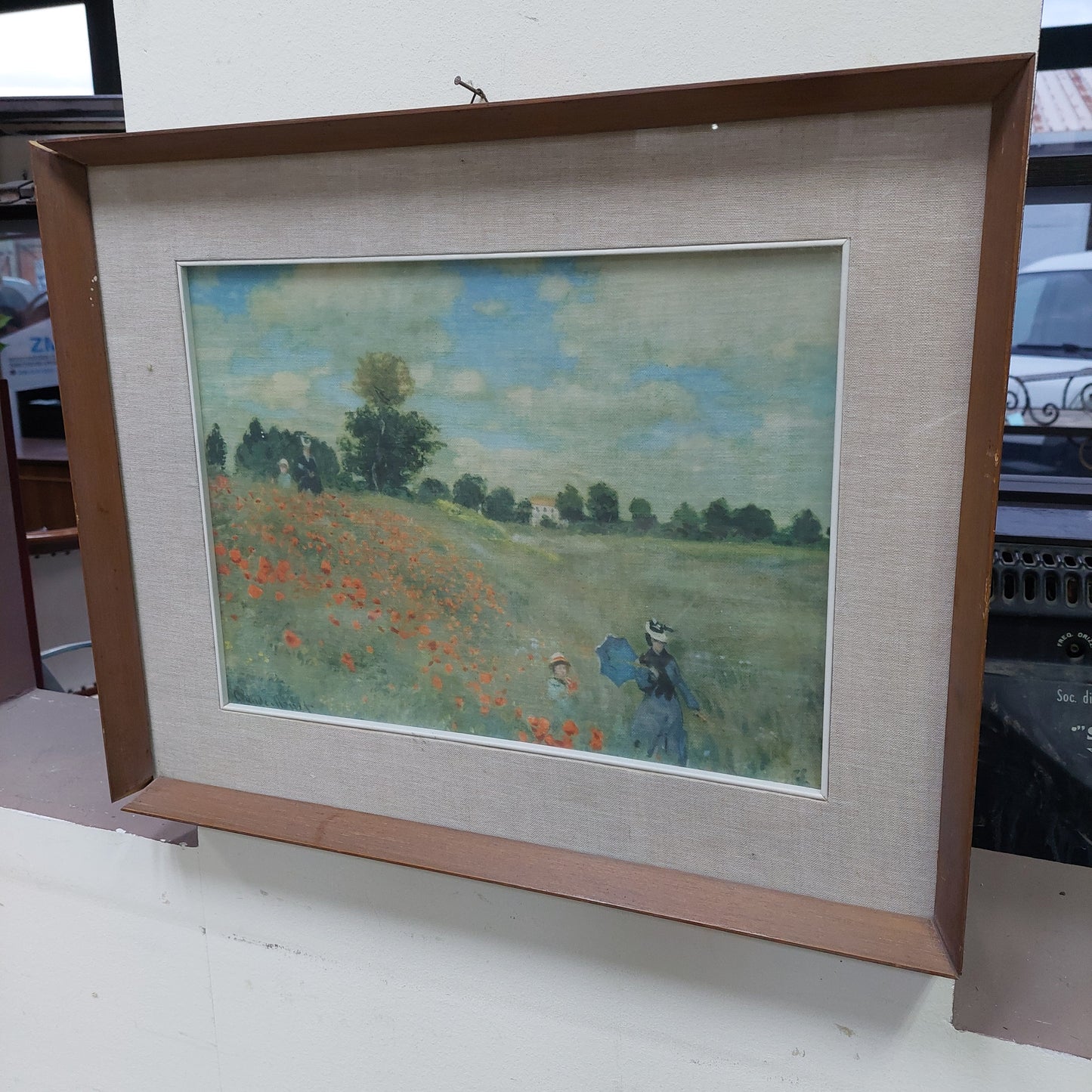 Q/stampa* Campo Di Papaveri Di Monet Cm54x43