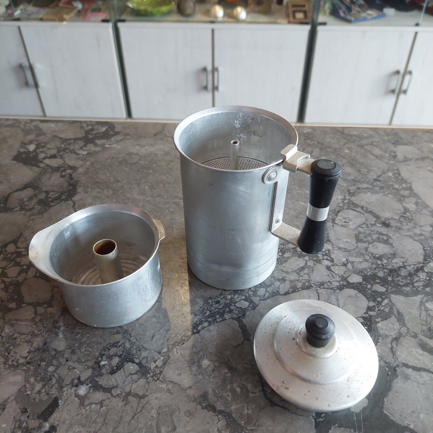 Caffettiera Alluminio Vintage