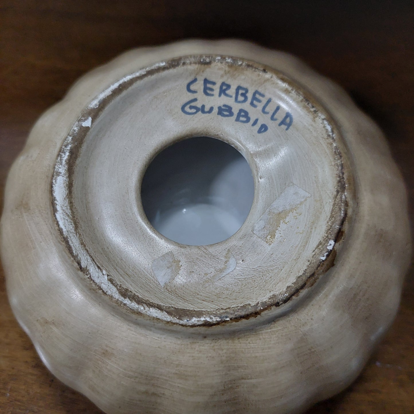 Posacenere Ceramica Vintage Cerbella Gubbio