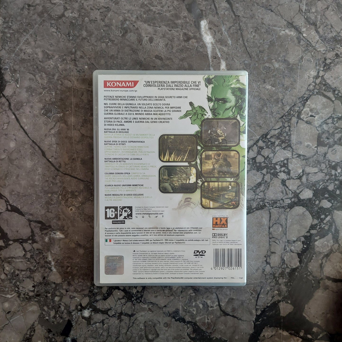 Metal Gear Solid 3 (ps2)