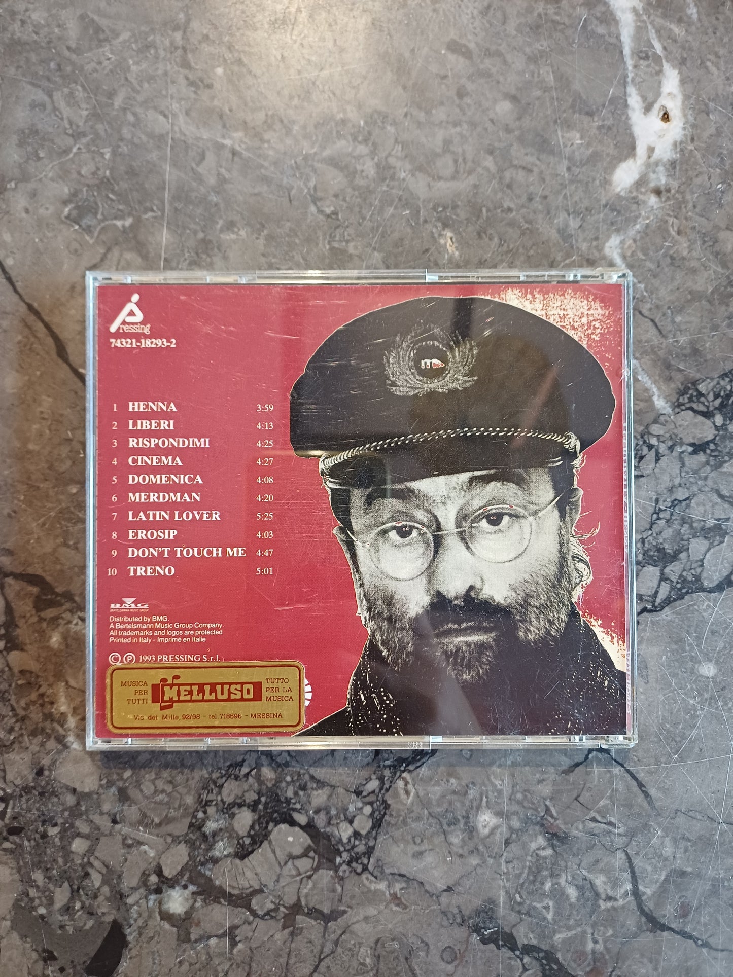 Cd/henna - Lucio Dalla