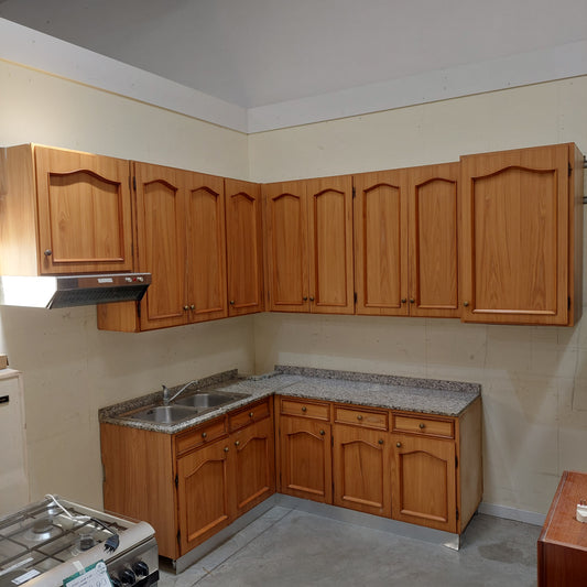 Cucina Angolare Legno Cm191.5x165