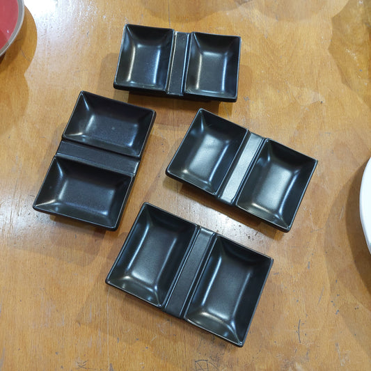 Set/4 Salsiere Poggiabacchette Ceramica Thai