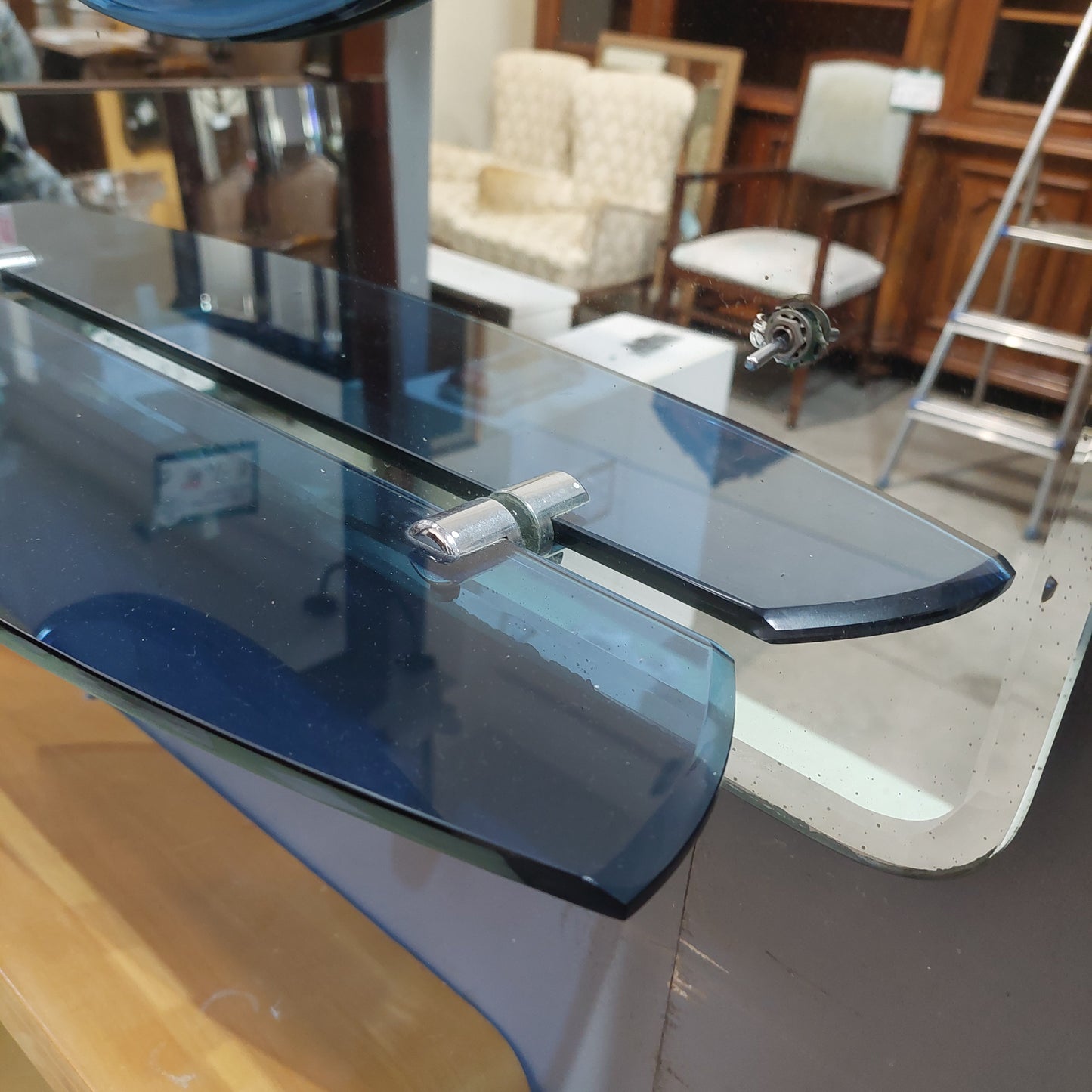 Specchio/mobiletto Da Bagno Anni 70  Cm65x85