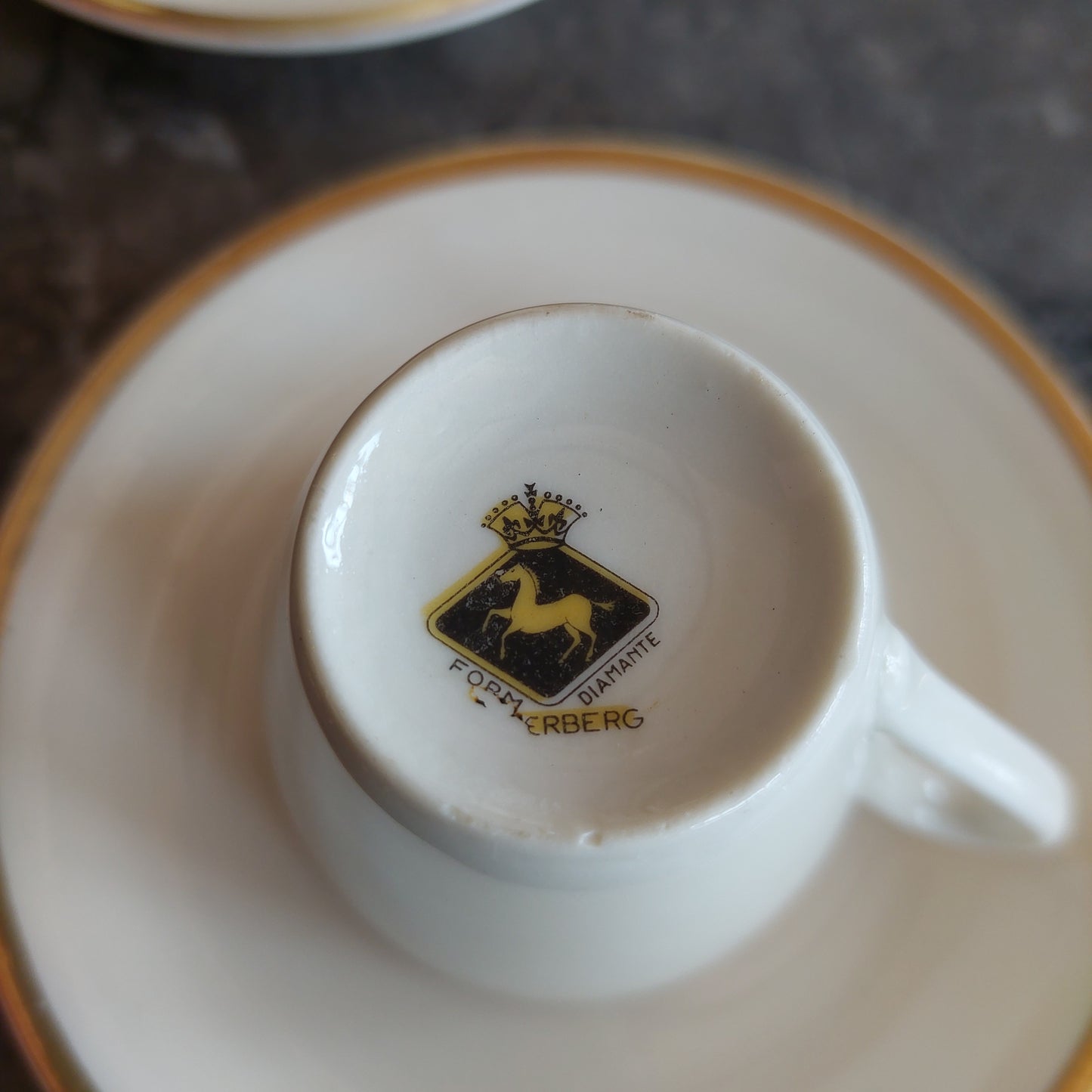 Servizio Caffè Porcellana Scherberg Form Diamante 5 + 3pz
