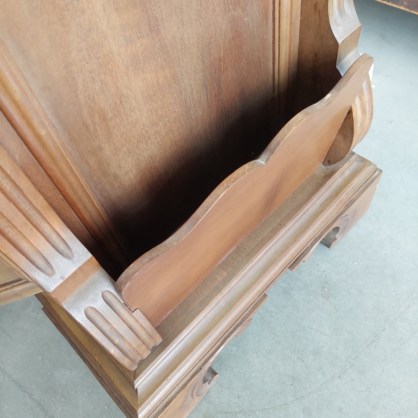 Entratina Legno* 2/s Con Ruote Cm 82x45x83h