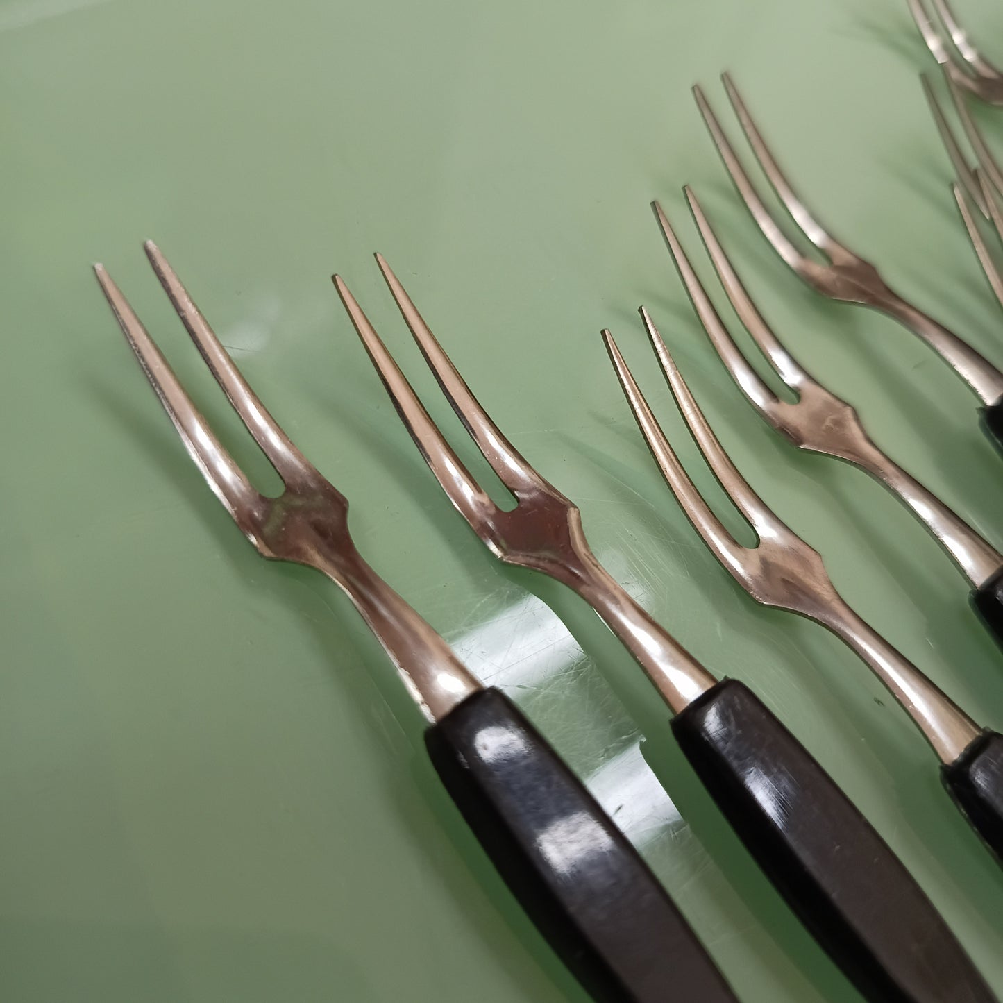 Set/12 Forchettine Da Aperitivo Stainless Japan