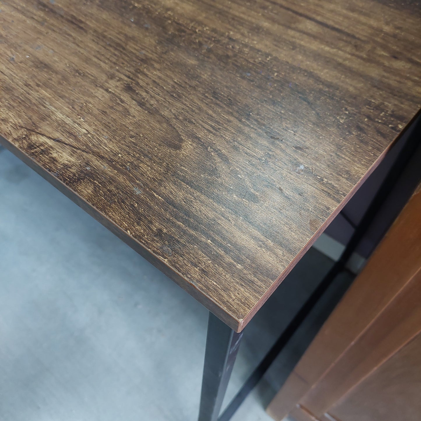 Tavolo Scrivania Ikea Metallo/legno Cm110x60x75h