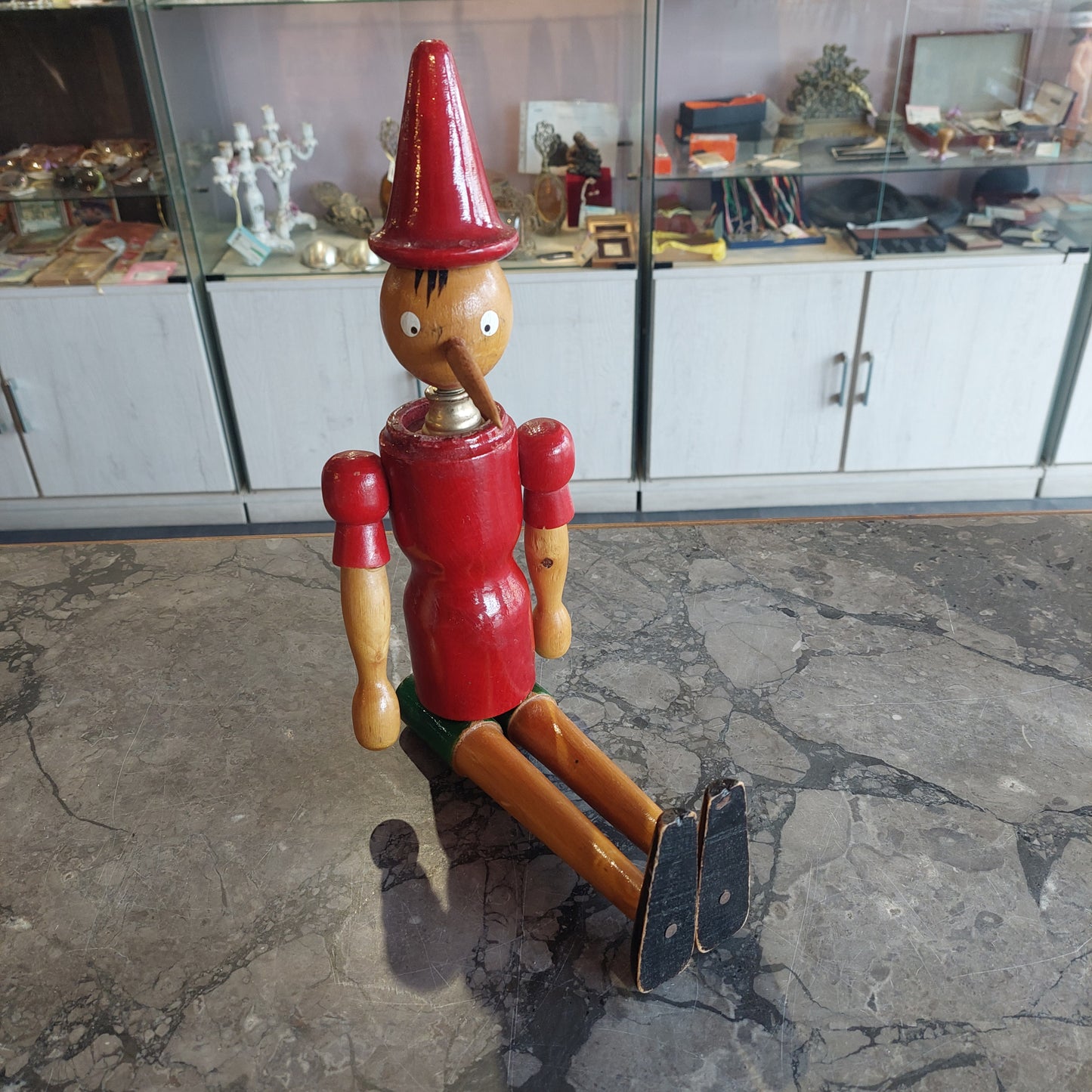 Burattino * Pinocchio Snodabile Vintage Anni '60
