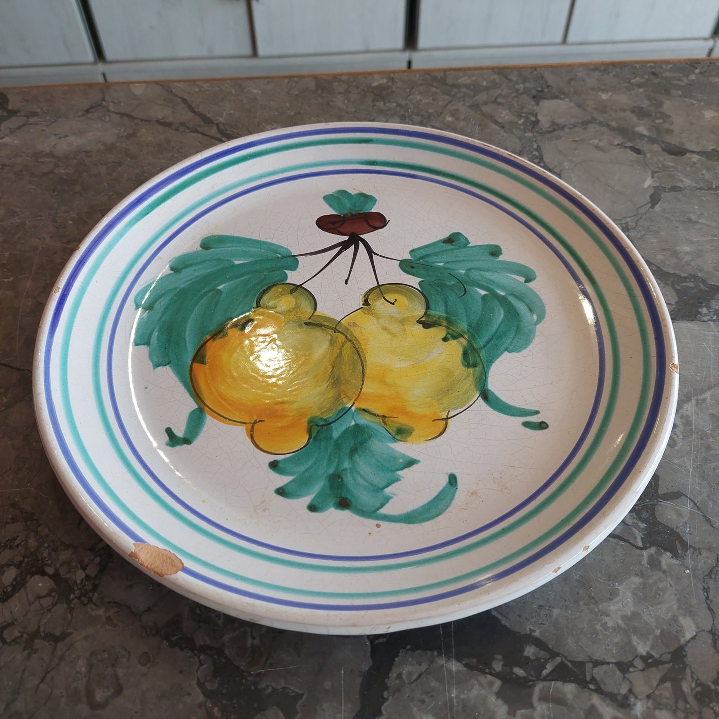 Piatto * Da Parete Ceramica Siciliana
