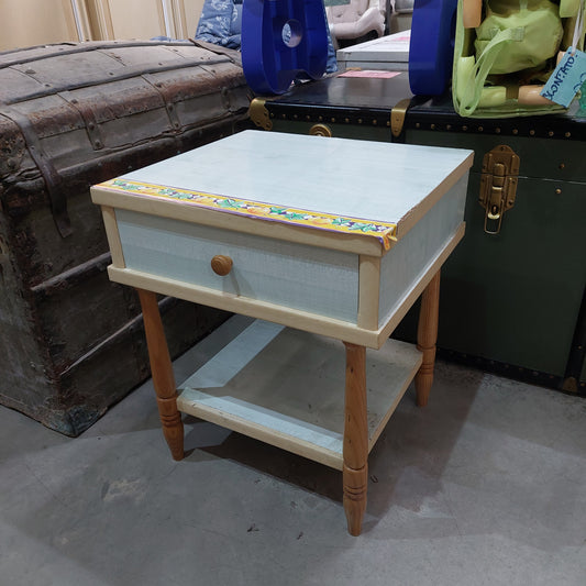 Comodino* Azzurro 1/c Cm45x42x54h