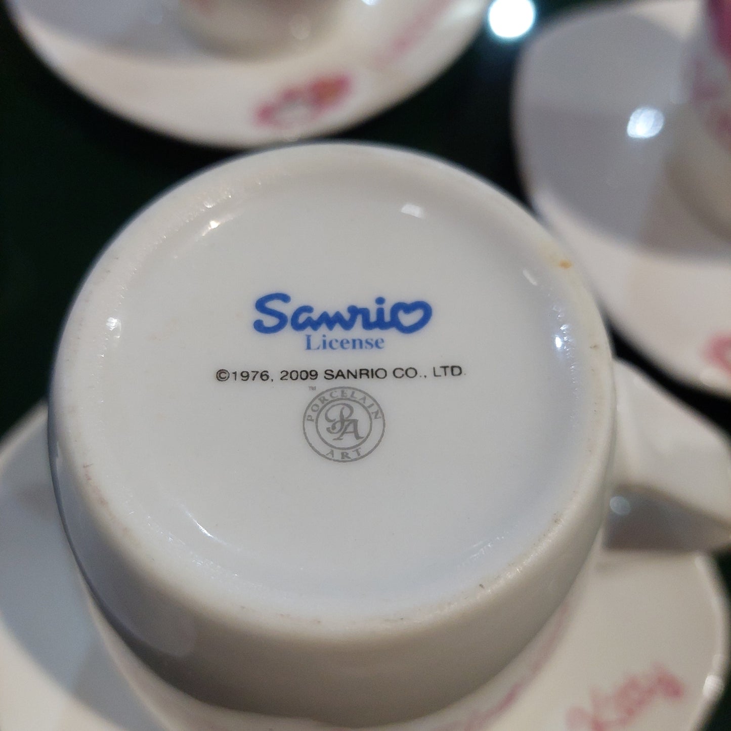 Set/10 Pz The Hello Kitty Sanrio Porcelain Art