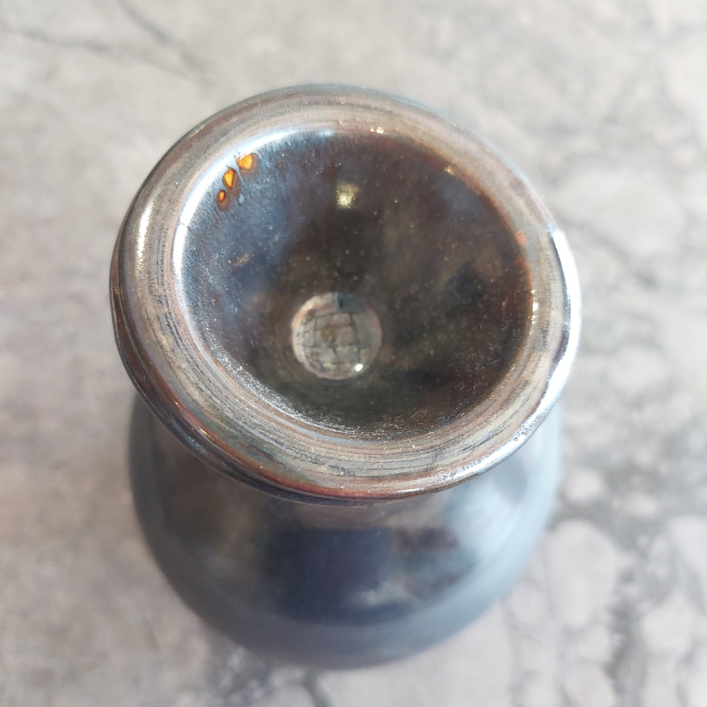 Brucia Essenze Ceramica Nera Smaltata