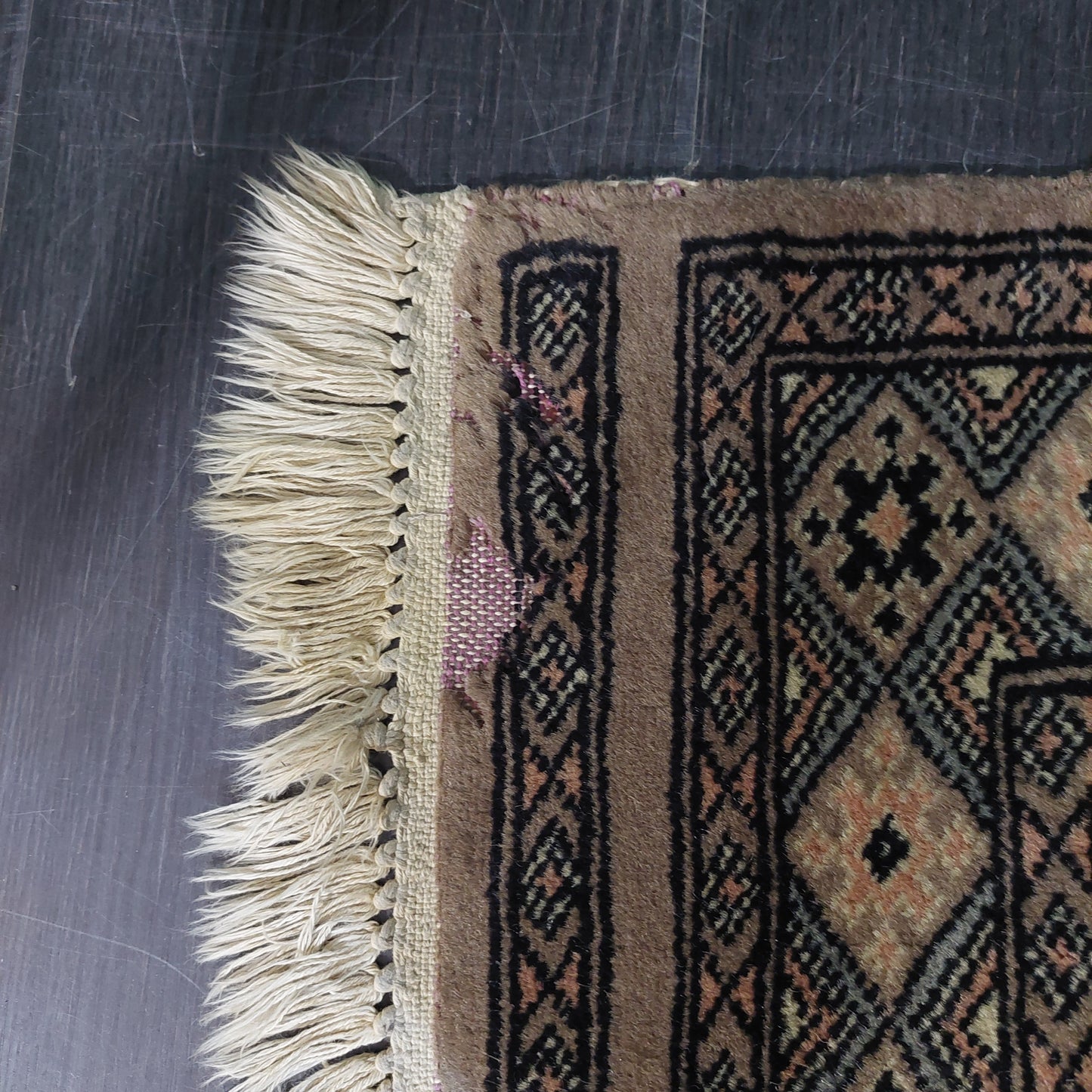 Coppia Tappeti Scendiletto Pakistan Kashmir Bukhara Cm100x65