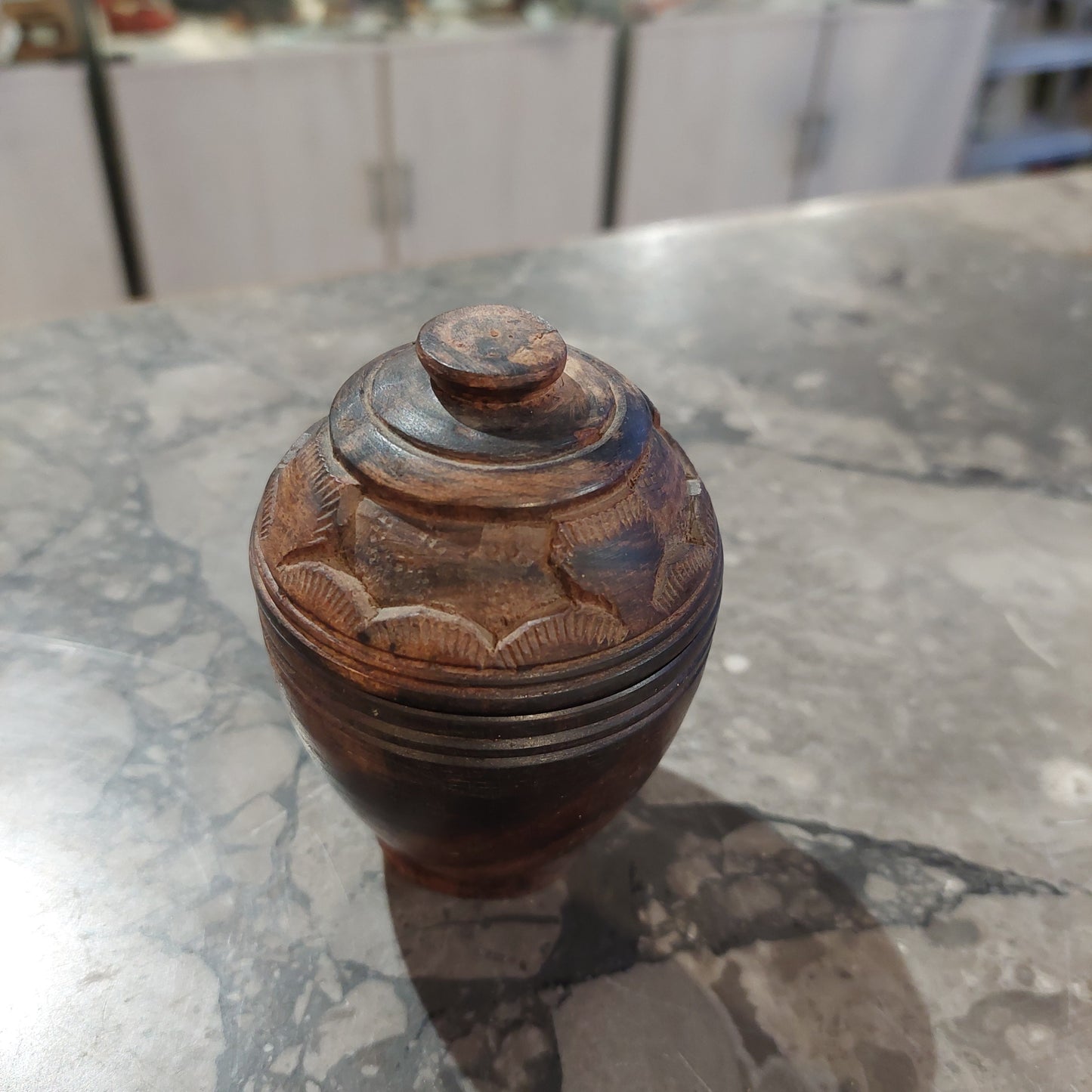 Scatolina Legno Intagliata