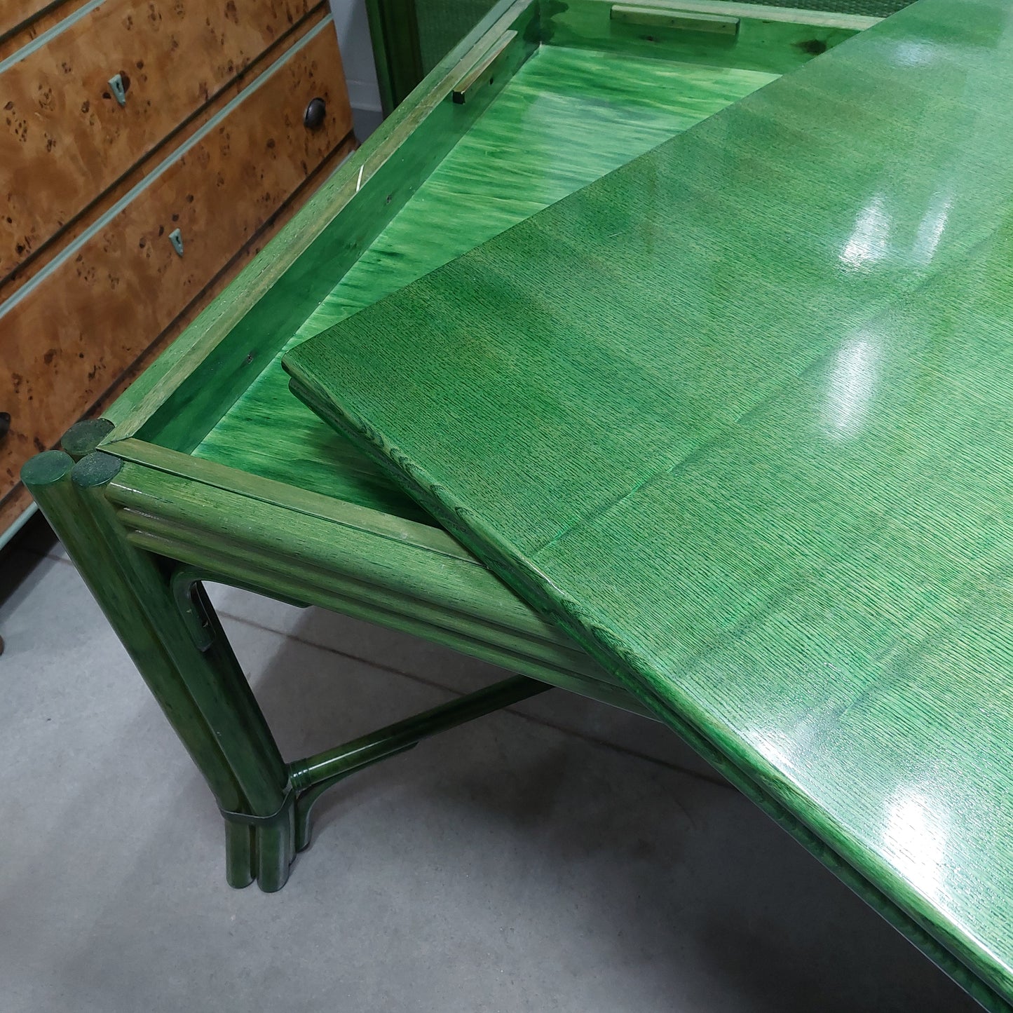 Set/ Tavolo * + 6 Poltroncine * Bambù Verde
