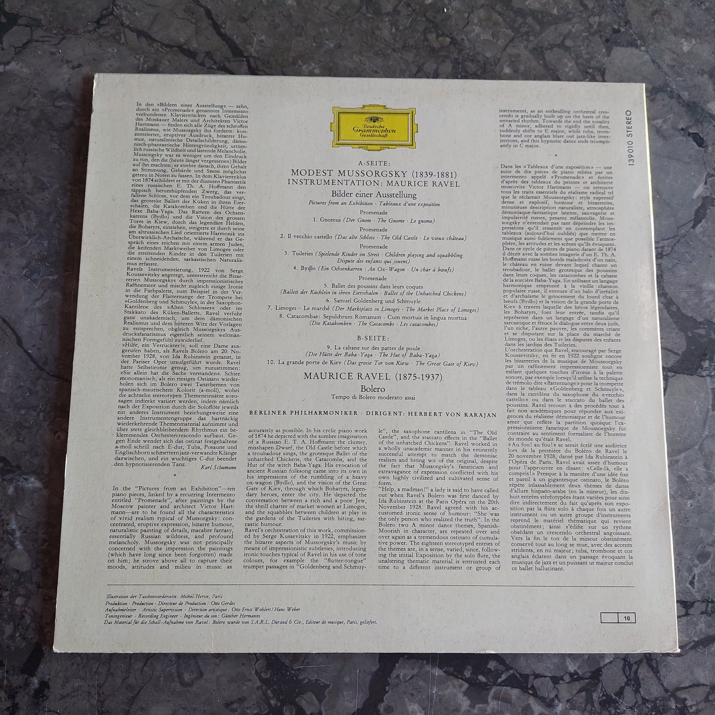 V/mussorgsky-ravel (33 Giri)