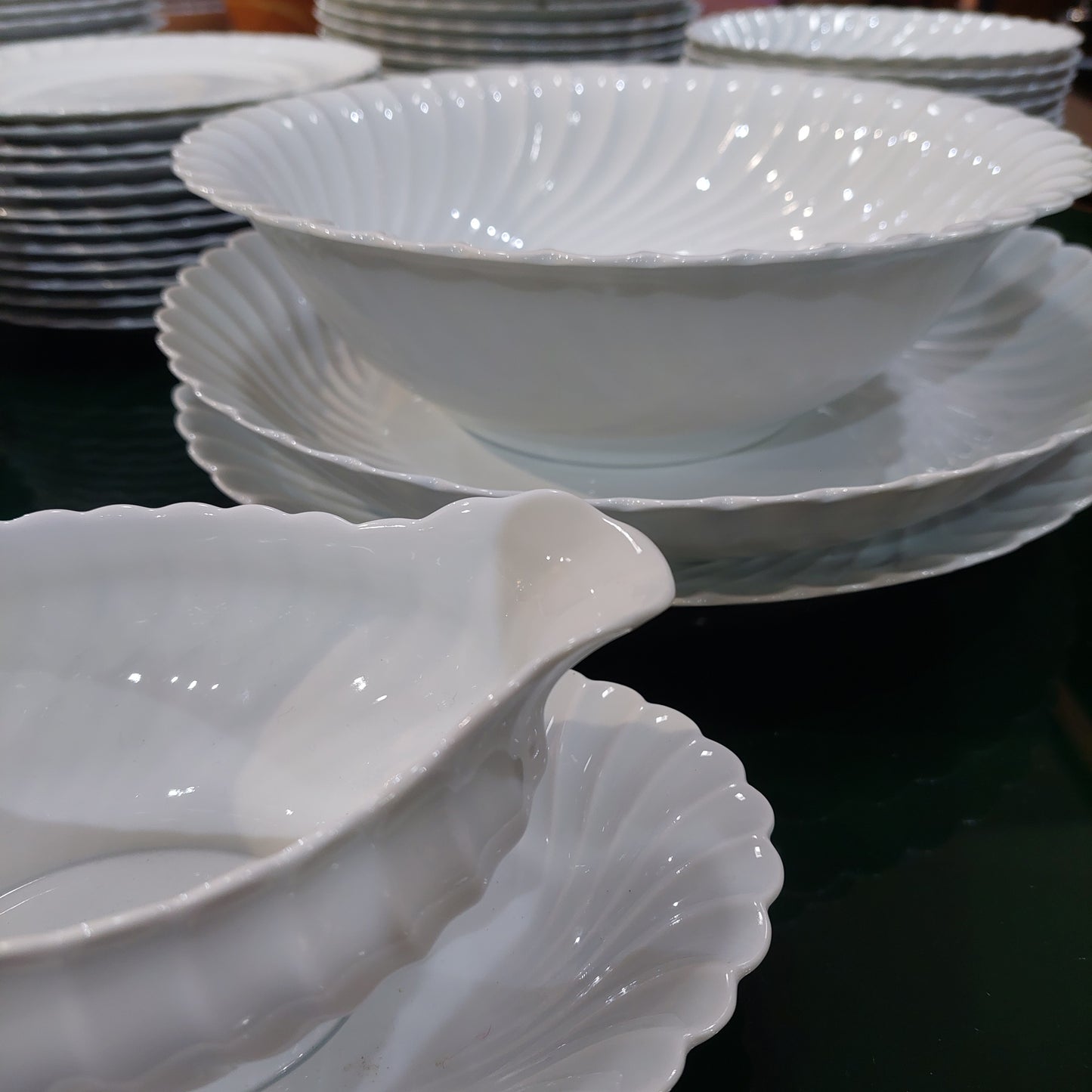 Servizio Piatti Porcellana* Bianca Haviland France Limoges