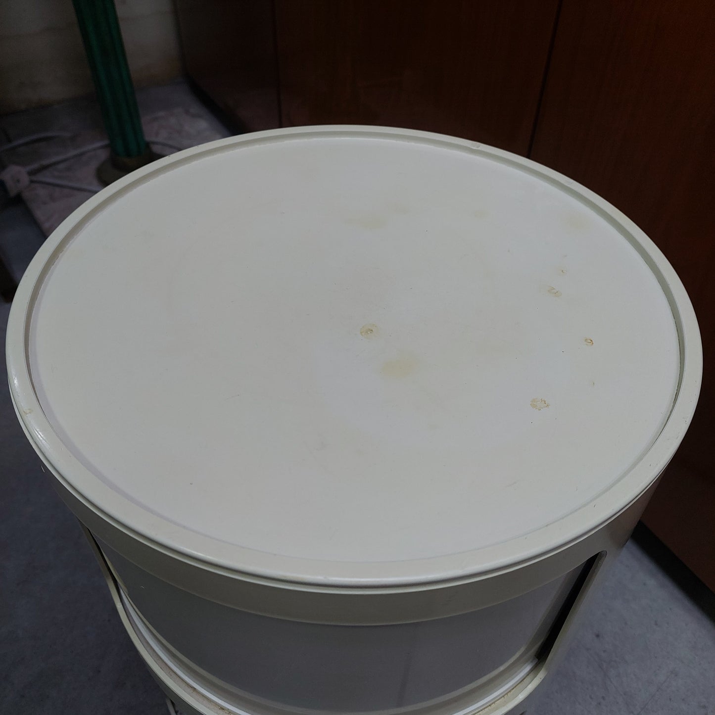 Comodino Kartell Design Anna Castelli Anni '60 D32x40h