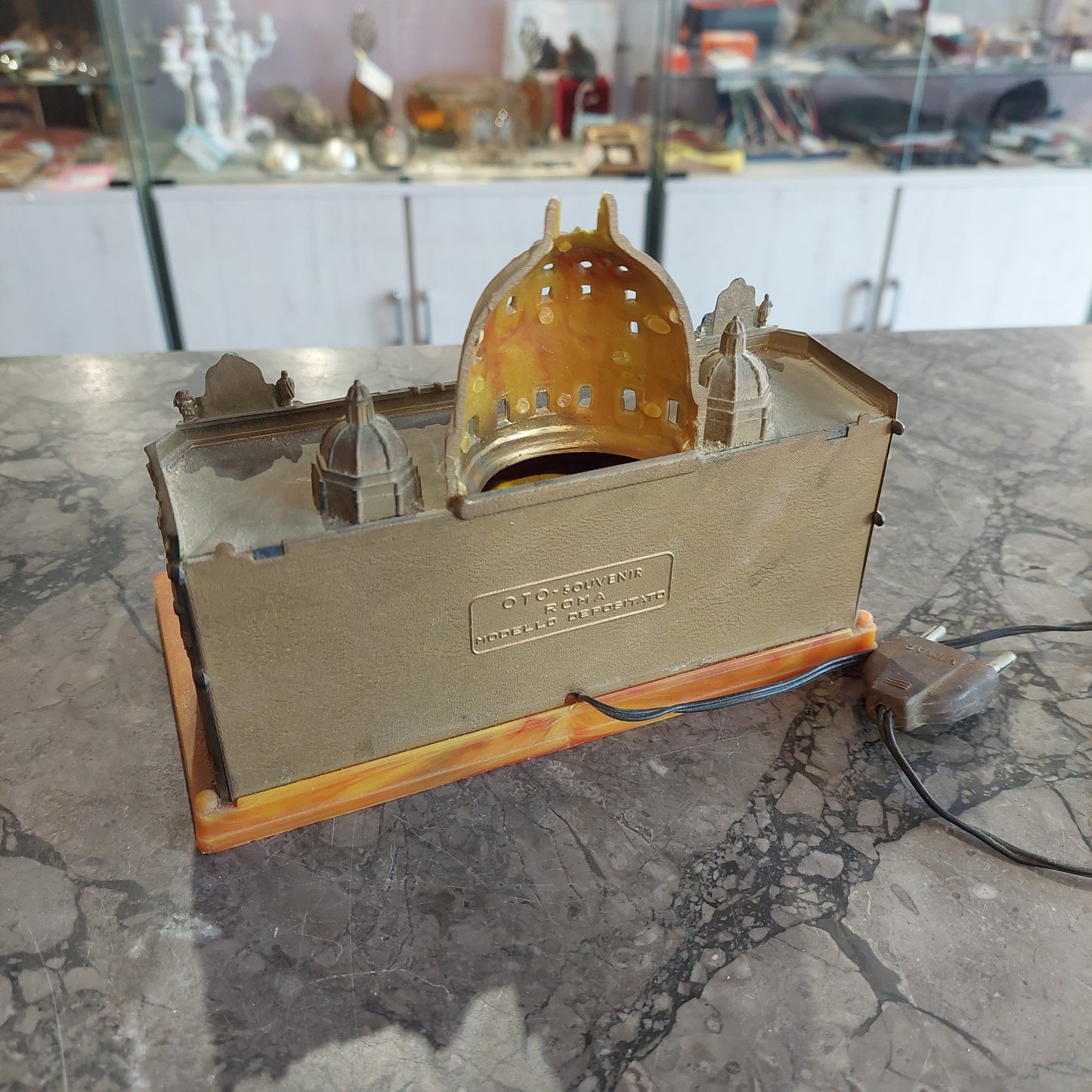 Souvenir Roma Vintage Basilica Di San Pietro Luminosa *
